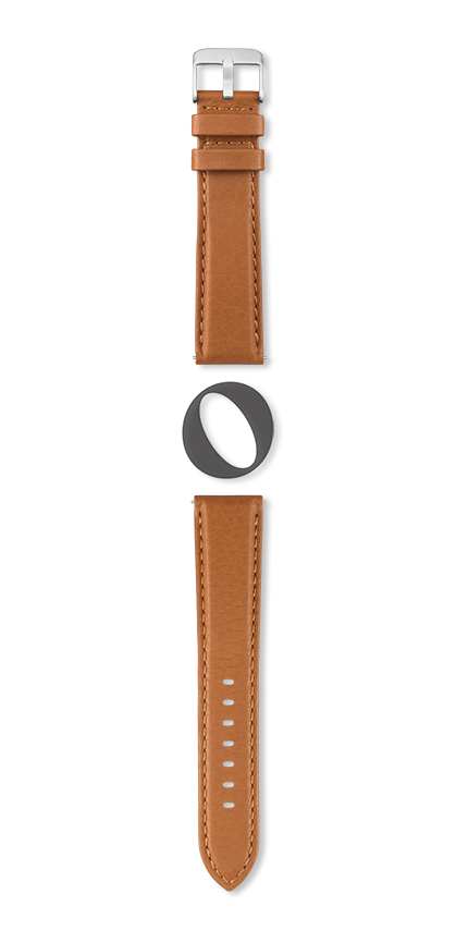 Bracelet montre AVIATOR (Marron, Miel, 18/16, 115/80, Homme) - Photo 2