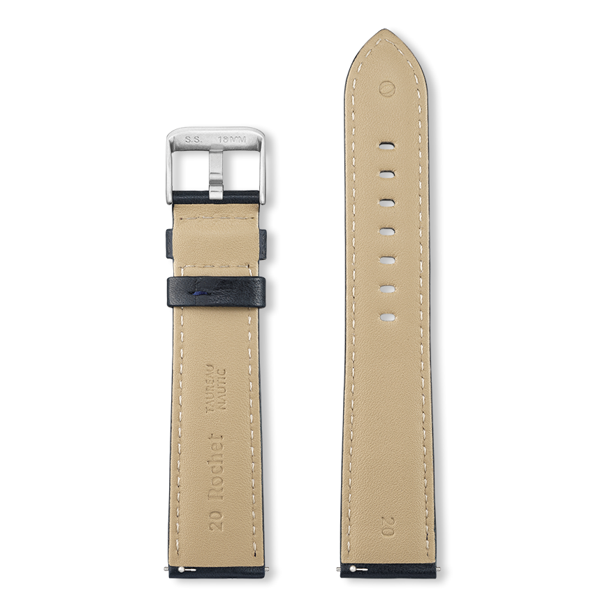 Bracelet montre AVIATOR (Bleu, Marine, 18/16, 115/80, Homme) - Photo 5