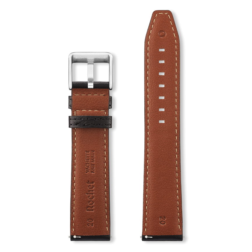 Bracelet montre WINSTON (Noir, Noir, 22/20, 115/80, Homme) - Photo 5