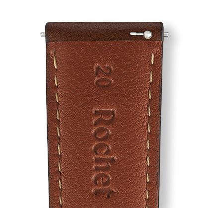 Bracelet montre WINSTON (Marron, Vison, 20/18, 115/80, Homme) - Photo 3