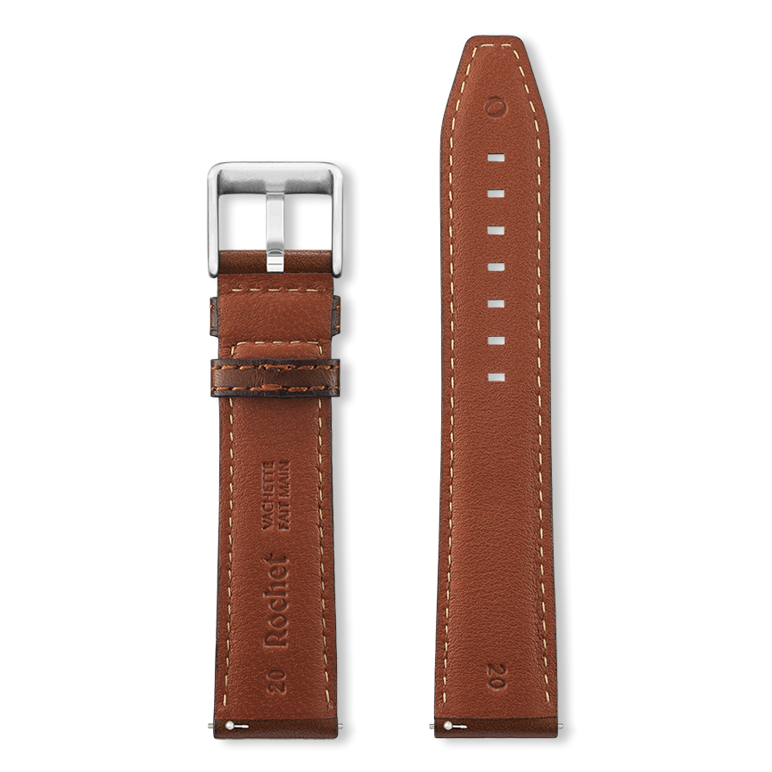 Bracelet montre WINSTON (Marron, Vison, 20/18, 115/80, Homme) - Photo 5