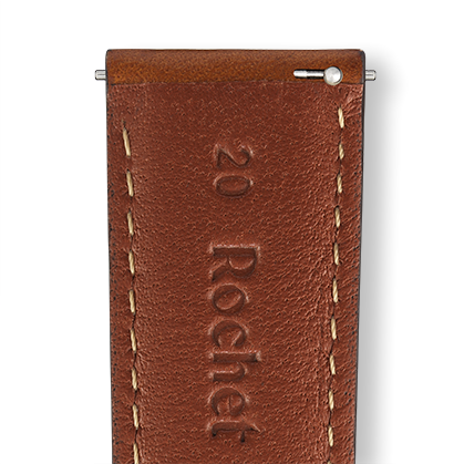 Bracelet montre WINSTON (Marron, Cognac, 22/20, 115/80, Homme) - Photo 3
