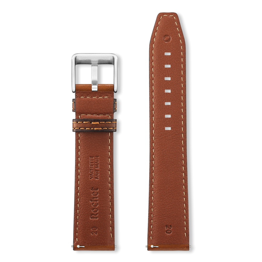 Bracelet montre WINSTON (Marron, Cognac, 22/20, 115/80, Homme) - Photo 5