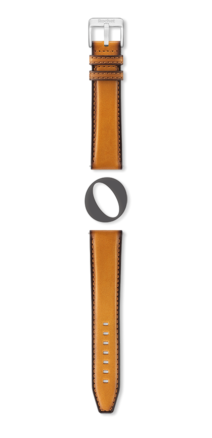 Bracelet montre WINSTON (Marron, Miel, 20/18, 115/80, Homme) - Photo 2