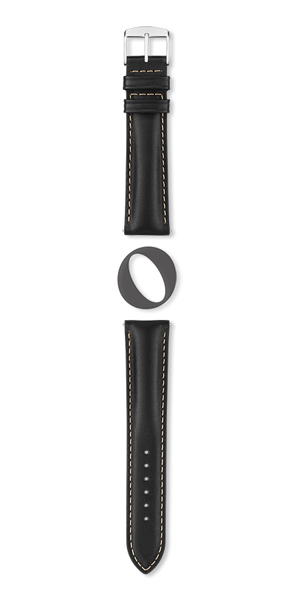 Bracelet montre IBIZA (Noir, Noir, 18/16, 115/80, Homme) - Photo 2