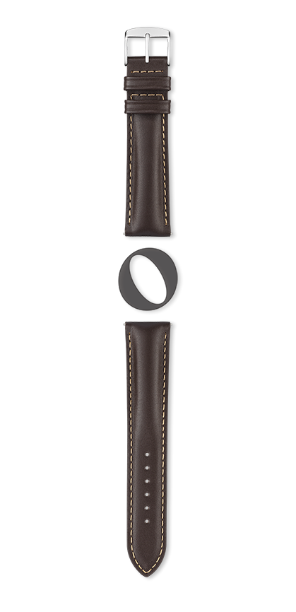 Bracelet montre IBIZA (Marron, Vison, 18/16, 115/80, Homme) - Photo 2