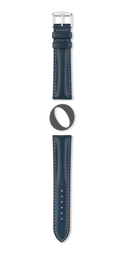 Bracelet montre IBIZA (Bleu, Marine, 18/16, 115/80, Homme) - Photo 2