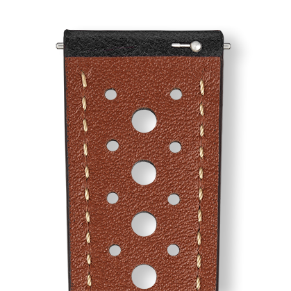 Bracelet montre MONZA (Noir, Noir, 20/18, 115/80, Homme) - Photo 3