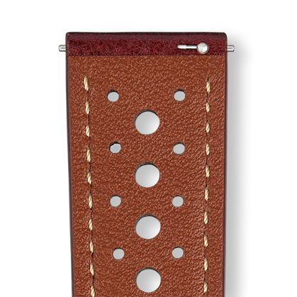 Bracelet montre MONZA (Rouge, Bordeaux, 20/18, 115/80, Homme) - Photo 3