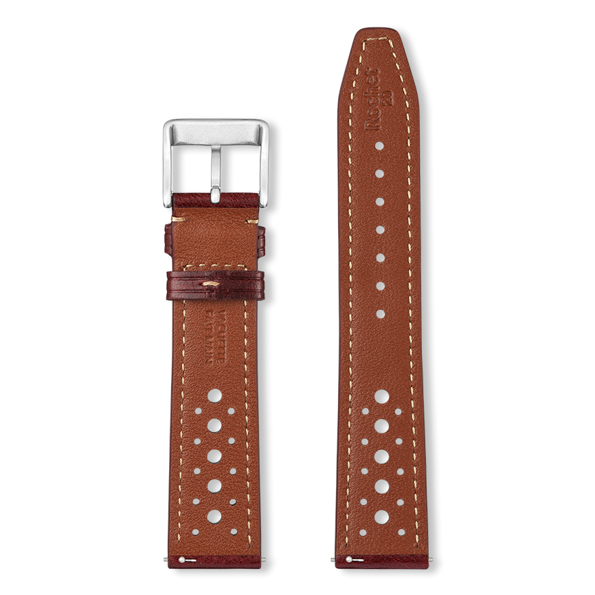 Bracelet montre MONZA (Rouge, Bordeaux, 20/18, 115/80, Homme) - Photo 5