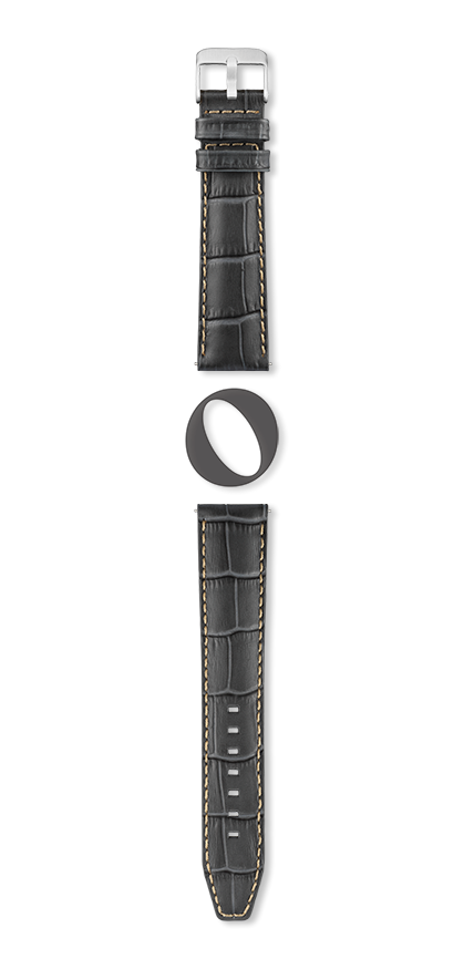 Bracelet montre INDIANA (Gris, Gris moyen, 18/16, 120/80, Homme) - Photo 2