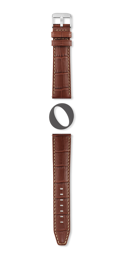 Bracelet montre INDIANA (Marron, Cognac, 18/16, 120/80, Homme) - Photo 2