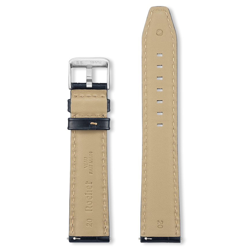 Bracelet montre INDIANA (Bleu, Marine, 18/16, 120/80, Homme) - Photo 5