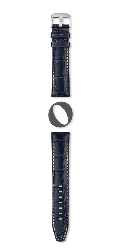 Bracelet montre INDIANA (Bleu, Marine, 18/16, 120/80, Homme) - Photo 2