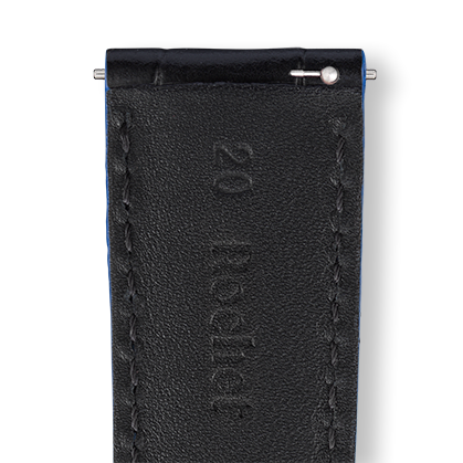 Bracelet montre INDIANA (Noir, Noir, 22/20, 120/80, Homme) - Photo 3