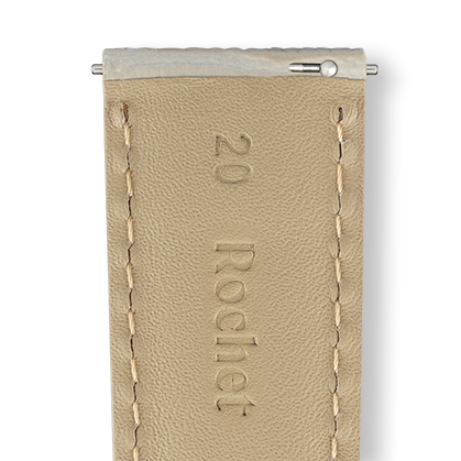Bracelet montre INDIANA (Beige, Beige, 22/20, 120/80, Homme) - Photo 3