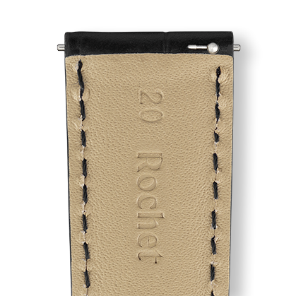 Bracelet montre INDIANA (Noir, Noir, 20/18, 120/80, Homme) - Photo 3