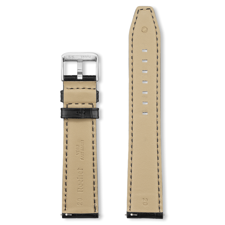 Bracelet montre INDIANA (Noir, Noir, 20/18, 120/80, Homme) - Photo 5