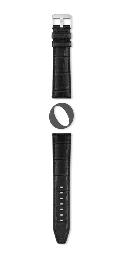 Bracelet montre INDIANA (Noir, Noir, 20/18, 120/80, Homme) - Photo 2