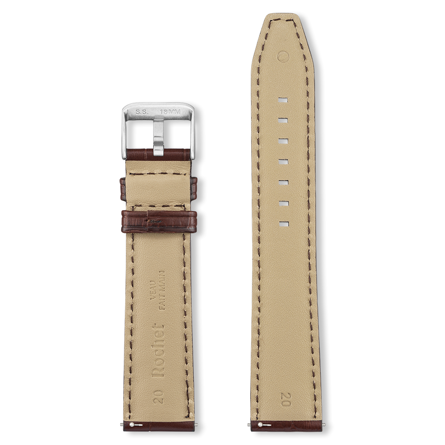 Bracelet montre INDIANA (Marron, Vison, 18/16, 120/80, Homme) - Photo 5