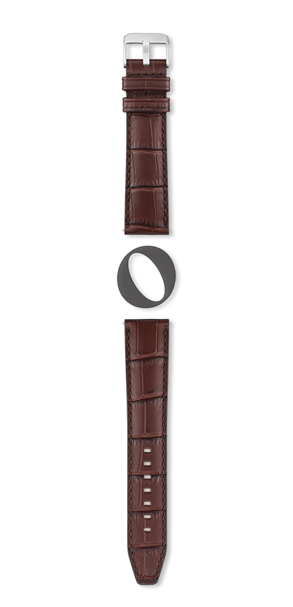 Bracelet montre INDIANA (Marron, Vison, 18/16, 120/80, Homme) - Photo 2