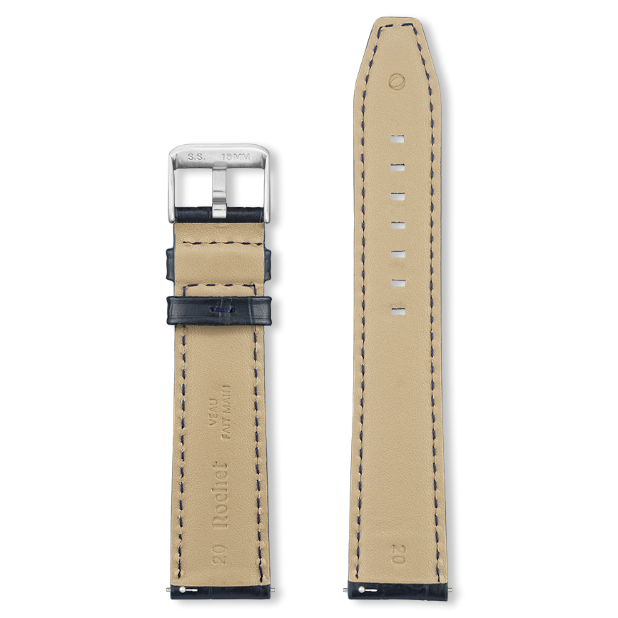 Bracelet montre INDIANA (Bleu, Marine, 18/16, 120/80, Homme) - Photo 5