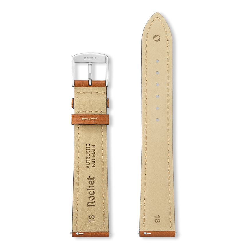 Bracelet montre MASSAI (Marron, Cognac, 19/16, 115/80) - Photo 5