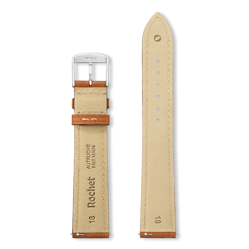 Bracelet montre MASSAI (Marron, Cognac/Écrue, 12/10, 110/70) - Photo 5