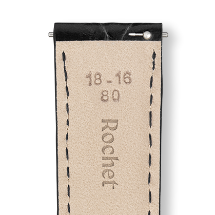 Bracelet montre RIVIERA (Noir, Noir, 12/10, 110/70, Femme) - Photo 3
