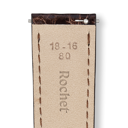 Bracelet montre RIVIERA (Marron, Vison, 12/10, 110/70, Femme) - Photo 3