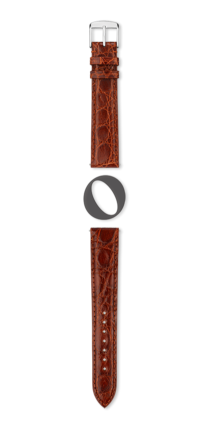 Bracelet montre RIVIERA (Marron, Cognac, 14/12, 110/70, Femme) - Photo 2