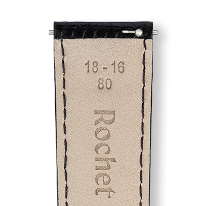 Bracelet montre DELPHES (Noir, Noir, 10/08, 110/70, Femme) - Photo 3