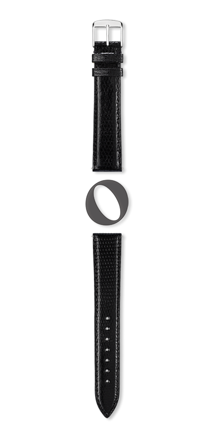 Bracelet montre DELPHES (Noir, Noir, 10/08, 110/70, Femme) - Photo 2