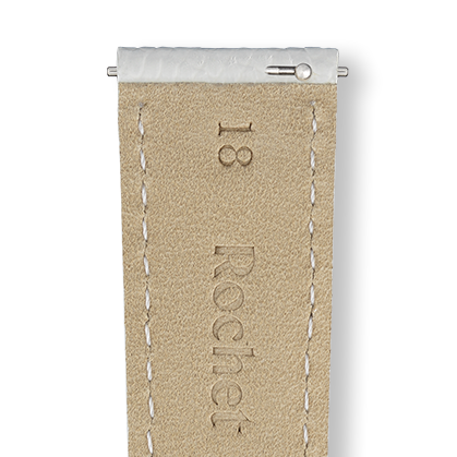 Bracelet montre DELPHES (Blanc, Blanc, 12/10, 110/70, Femme) - Photo 3