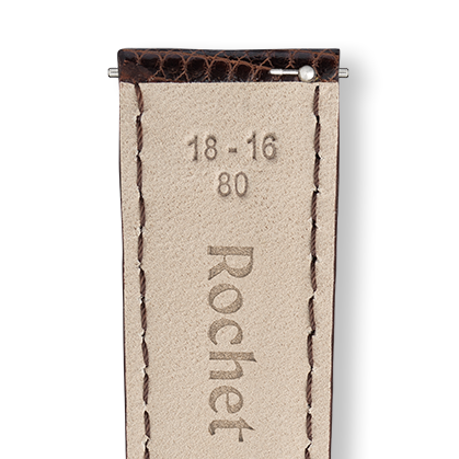 Bracelet montre DELPHES (Marron, Vison, 10/08, 110/70, Femme) - Photo 3