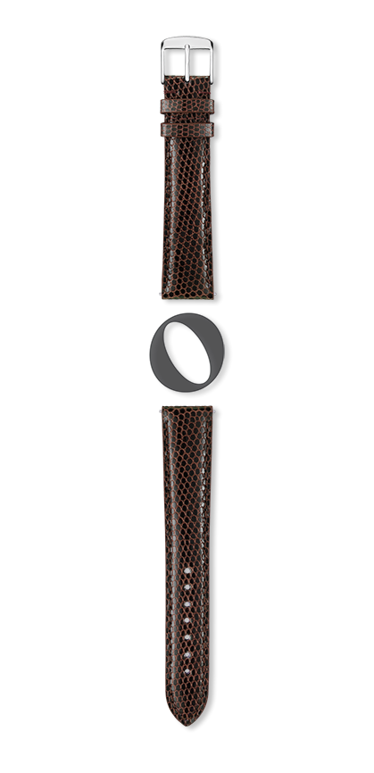 Bracelet montre DELPHES (Marron, Vison, 10/08, 110/70, Femme) - Photo 2