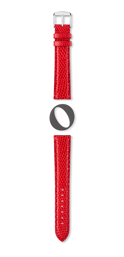Bracelet montre DELPHES (Rouge, Rouge, 12/10, 110/70, Femme) - Photo 2