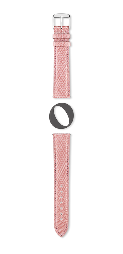 Bracelet montre DELPHES (Rose, Rose pâle, 12/10, 110/70, Femme) - Photo 2