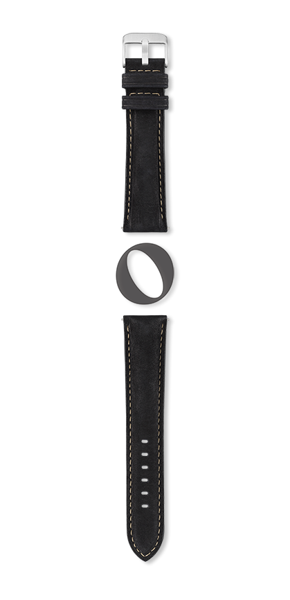 Bracelet montre MUSTANG (Noir, Noir, 20/18, 115/80, Homme) - Photo 2