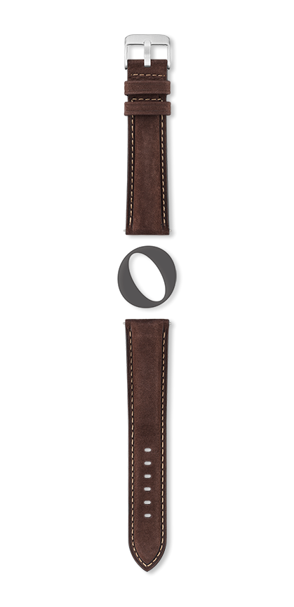 Bracelet montre MUSTANG (Marron, Vison, 20/18, 115/80, Homme) - Photo 2