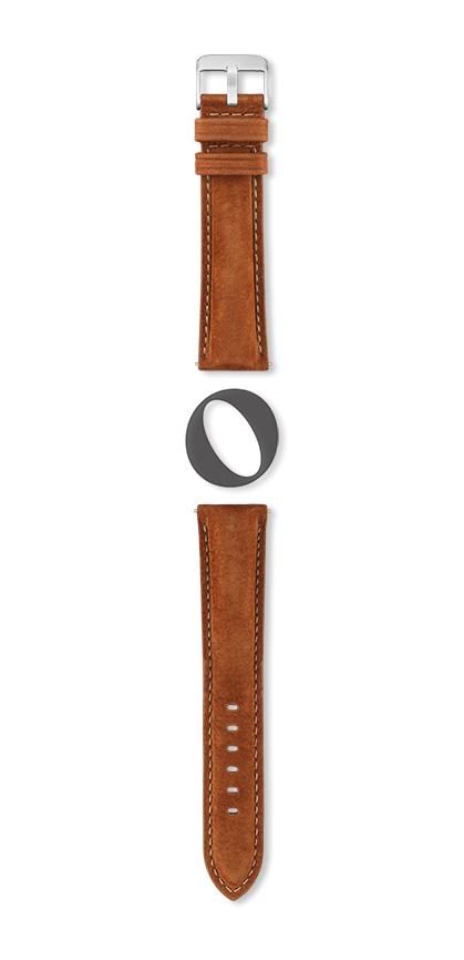 Bracelet montre MUSTANG (Marron, Cognac, 20/18, 115/80, Homme) - Photo 2