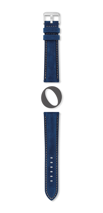 Bracelet montre MUSTANG (Bleu, Marine, 20/18, 115/80, Homme) - Photo 2