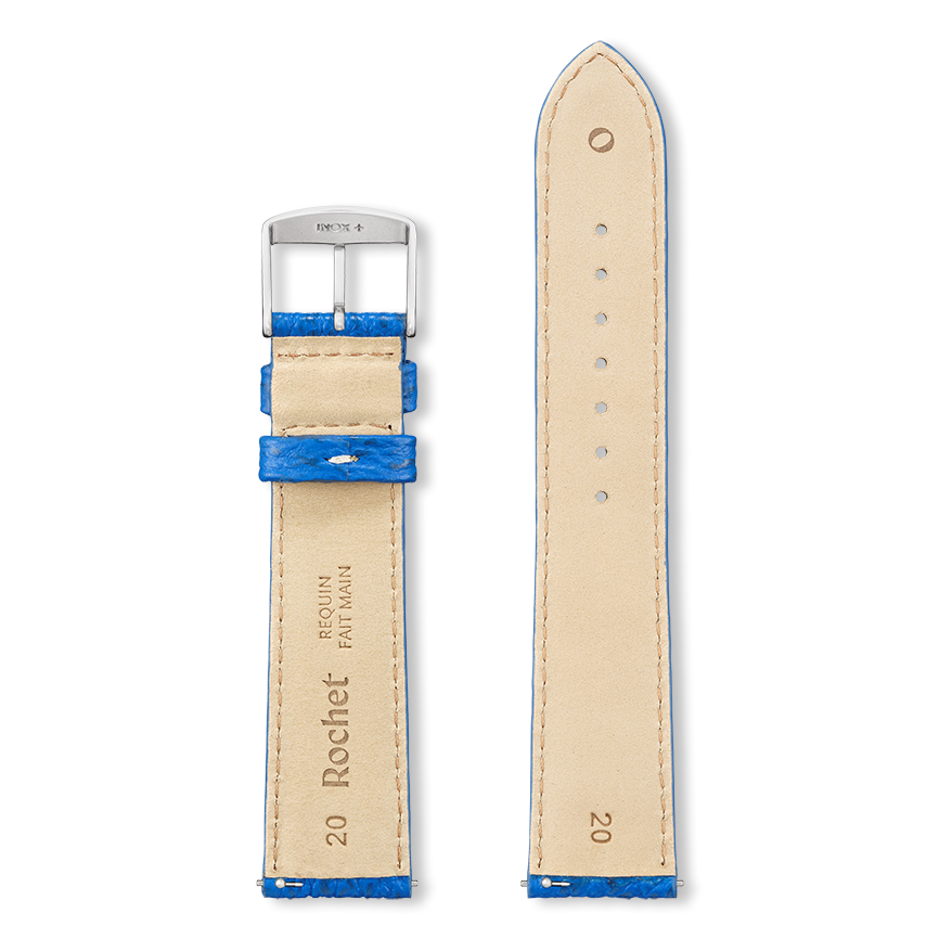 Bracelet montre MONTEREY (Bleu, Bleu roi, 20/18, 115/80, Homme) - Photo 5