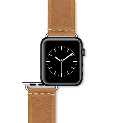 Bracelet montre AMARILLO A (Marron, Miel, 38/40, 115/80) - Photo 4