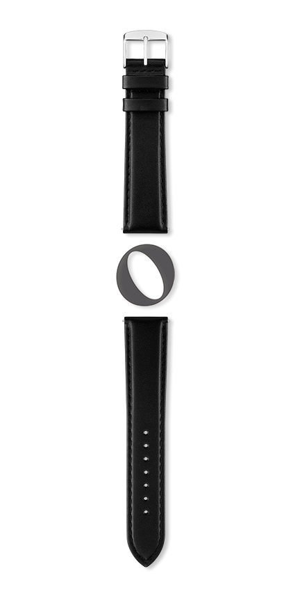NEPTUNE watch strap (Black, Black, 30/26, 115/80, Man) - Picture 2