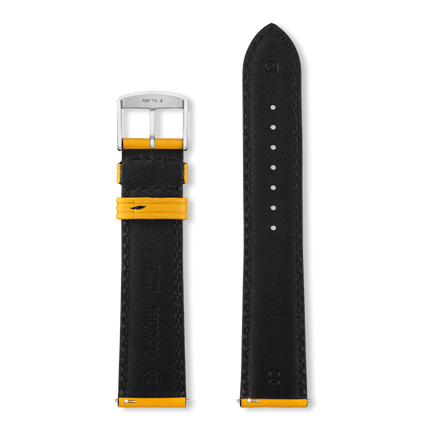 Bracelet montre NEPTUNE (Jaune, Jaune, 18/16, 115/80, Homme) - Photo 5
