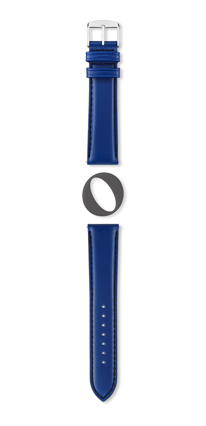 Bracelet montre NEPTUNE (Bleu, Bleu saphir, 18/16, 115/80, Homme) - Photo 2