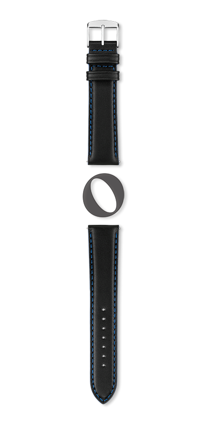 Bracelet montre NEPTUNE (Noir, Noir, 22/20, 115/80, Homme) - Photo 2