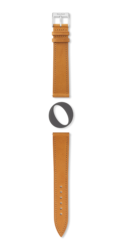 Bracelet montre VICENZA (Marron, Miel, 20/16, 115/80, Femme) - Photo 2