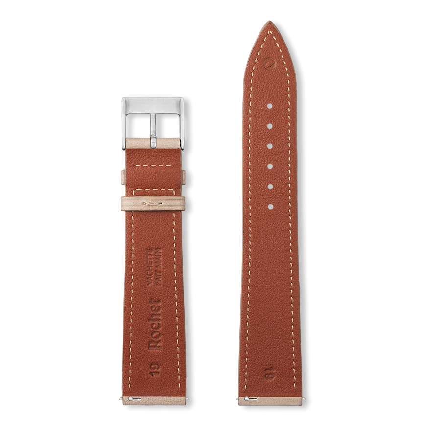 Bracelet montre VICENZA (Marron, Taupe pâle, 18/16, 115/80, Femme) - Photo 5